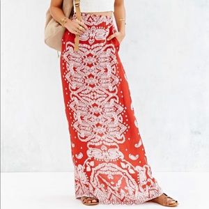 2/$20 Bohemian Maxi Skirt from UO